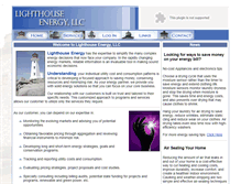 Tablet Screenshot of lighthouseenergy.com